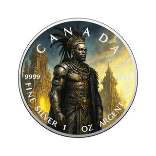 2025 The King of Emberfall 9999 Silver Colored Coin