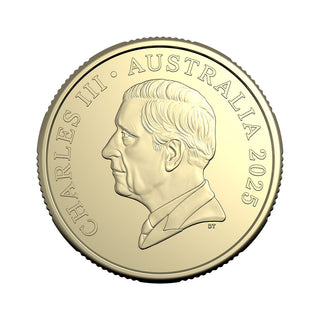 2025 Bluey Christmas $1 Coloured Uncirculated Coin