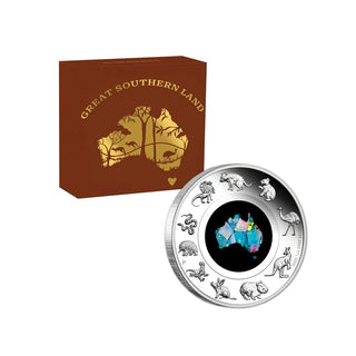 2020 Great Southern Land Opal 1oz Silver Proof