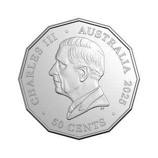 2025 50c Coloured Uncirculated Seven-Coin Collection - Steam Giants