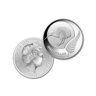 2011 Icons of New Zealand Silver Proof Coin