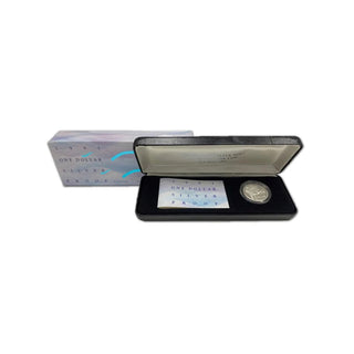 1993 Landcare $1 Silver Proof Special Coin Fair Issue