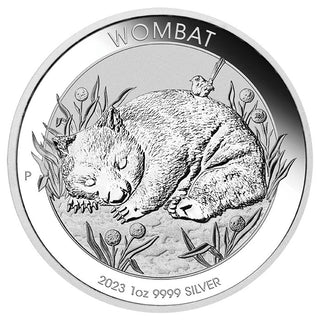 2023 Australian Wombat 1oz Silver Bullion Coin