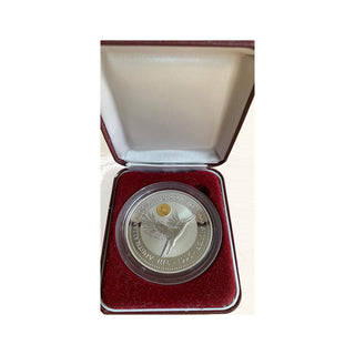 1996 2oz Silver $2 Kookaburra Ducat Privy Mark
