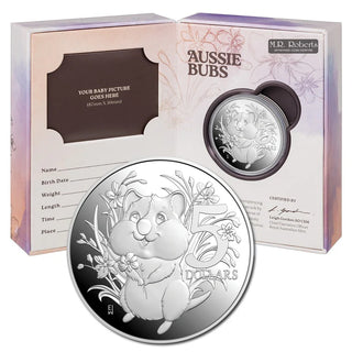 2025 Aussie Bubs Quokka Joey $5 1oz Fine Silver Proof Coin