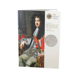 2010 Restoration of the Monarchy £5 Brilliant Uncirculated Coin Pack Sealed