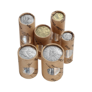 2024 Six Coins Premium Rolled Coin Set - King Charles III