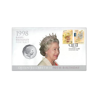 2016 QEII 90th Birthday 1998 Rank-Broadley Portrait PNC