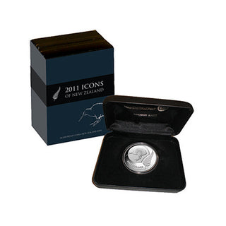 2011 Icons of New Zealand Silver Proof Coin