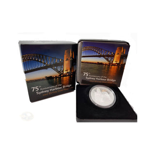 2007 Sydney Harbour Bridge Five Dollar Silver Proof Coin