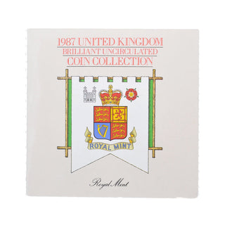 1987 United Kingdom Brilliant Uncirculated Annual Coin Collection