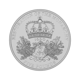 2010 Restoration of the Monarchy £5 Brilliant Uncirculated Coin Pack Sealed
