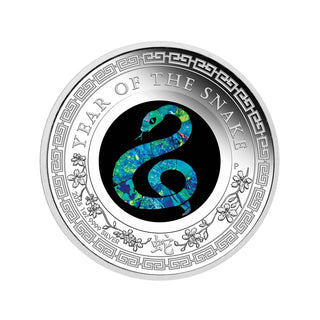 Australian Opal Lunar Series - 2025 Year of the Snake 1oz Silver Proof Coin