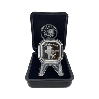 2004 Kookaburra 1/2oz Silver Square Proof Coin