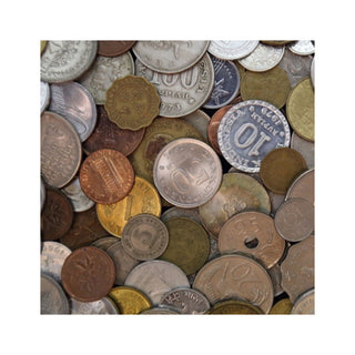 1kg Of Bulk Various World Coins