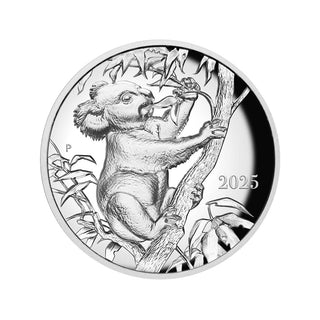 Beth Zaiken Collection - The Koala 2025 2oz Silver Proof Ultra High Relief Coin