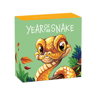 2025 Baby Snake 1/2oz Silver Proof Coloured Coin