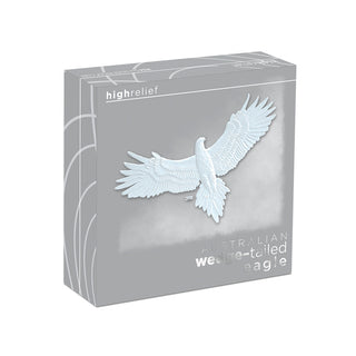 Australian Wedge-tailed Eagle 10th Anniversary 2024 5oz Silver Proof High Relief Coin