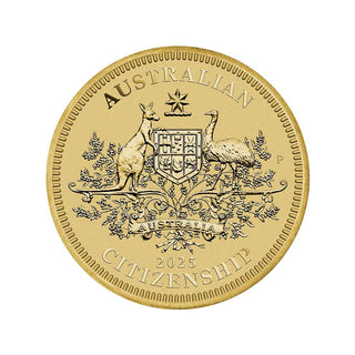 Australian Citizenship 2025 $1 Coin in Card