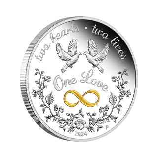 One Love 2024 1oz Silver Proof Coin