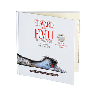 35th Anniversary Of Edward The Emu - Special Edition Book - 2023 20c Coloured Uncirculated