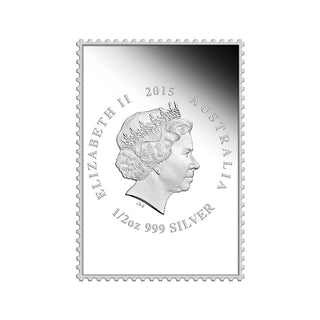 2015 ANZAC Centenary 1/2oz (2oz Total) Silver Coin and Stamp Set