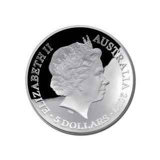 2019 - $5 1626 A New Map of the World Silver Proof Domed Coin