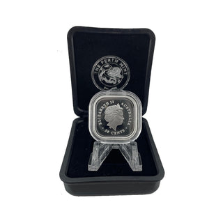 2004 Kookaburra 1/2oz Silver Square Proof Coin