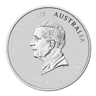 2025 Year Of The Snake 'Fu' - Prosperity 1/2oz Silver Coloured Coin in Card