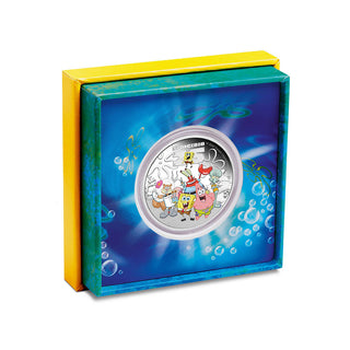 SpongeBob SquarePants – SpongeBob and Friends 2024 1oz Silver Proof Coloured Coin