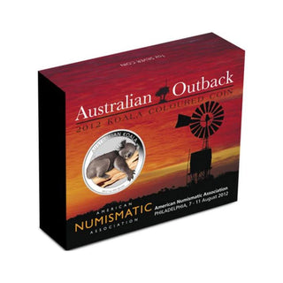 2012 Australian Outback Koala 1oz SilverANA Coin Show Issue