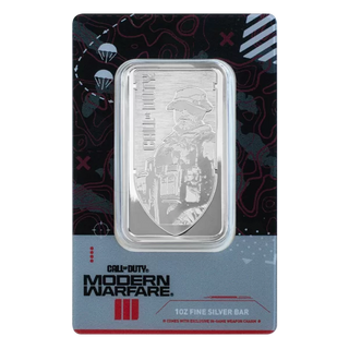 Call of Duty®: Modern Warfare® III 1oz Silver Bar with Pendant Frame