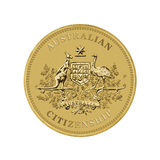 Australian Citizenship 2024 $1 Coin in Card