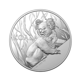 2024 $5 1oz Silver High Relief Coin - Koala Series