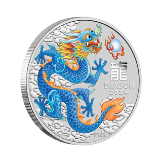 Australian Lunar Series III 2024 Year of the Dragon 1/2oz 10 Coin Set