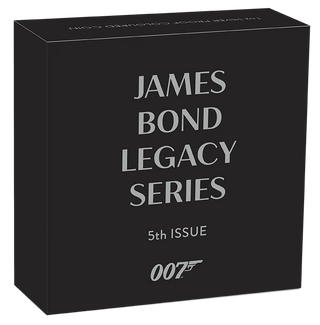 James Bond Legacy Series – 5th Issue 2024 1oz Silver Proof Coloured Coin