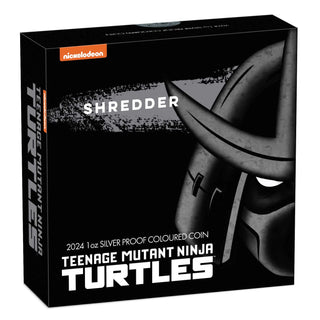 Teenage Mutant Ninja Turtles – Shredder 2024 1oz Silver Proof Coloured Coin