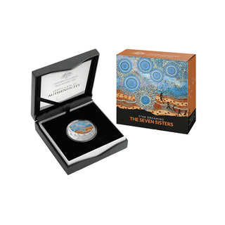 2020 $1 Star Dreaming - The Seven Sisters Frosted Uncirculated 1/2oz Silver Coin