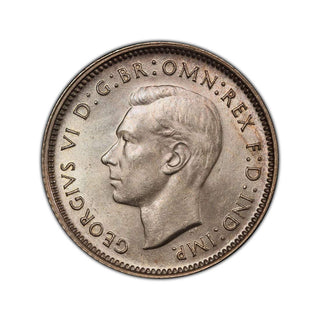 1938 M Sixpence 6d Graded MS63