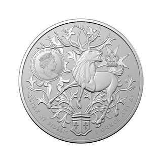 2023 Coat of Arms - Queensland 1oz Silver Bullion