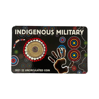 2021 Indigenous Military Carded $2 Coin