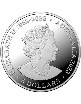 2023 Australia's Most Dangerous - Desert Scorpion 1oz Silver Coloured Proof Coin