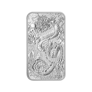 2024 Dragon Rectangular 1oz Silver Bullion