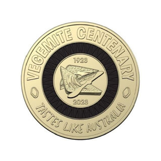 2023 Black Vegemite $2 Coloured Uncirculated Coin