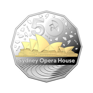 50th Anniversary Of The Sydney Opera House 2023 50c Silver SGP Proof