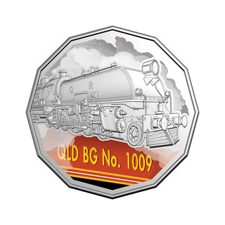 2025 50c Coloured Uncirculated Seven-Coin Collection - Steam Giants