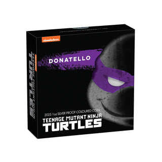 Teenage Mutant Ninja Turtles – Donatello 1oz Silver Proof Coloured Coin