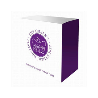 2022 $5 Queen Elizabeth II Platinum Jubilee Tokelau 1 Oz Silver Proof