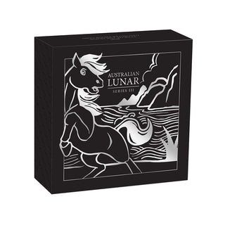 Australian Lunar Series III 2026 Year of the Horse 1/2oz Silver Proof Coin