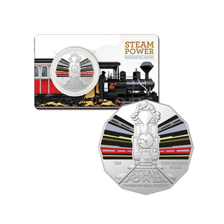 2022 Australian Steam Trains 50c x 7 Coin Set